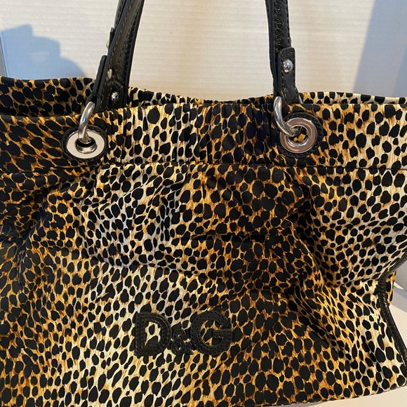 Canvas leopard Dolce&Gabbana tote. - Picture 2 of 4